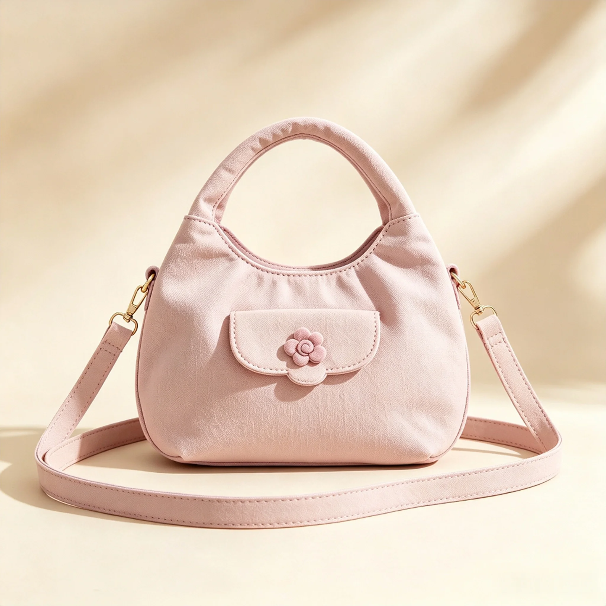 Large capacity women's bag, simple and elegant, shoulder bag, crossbody bag, casual and versatile handbag, underarm bag