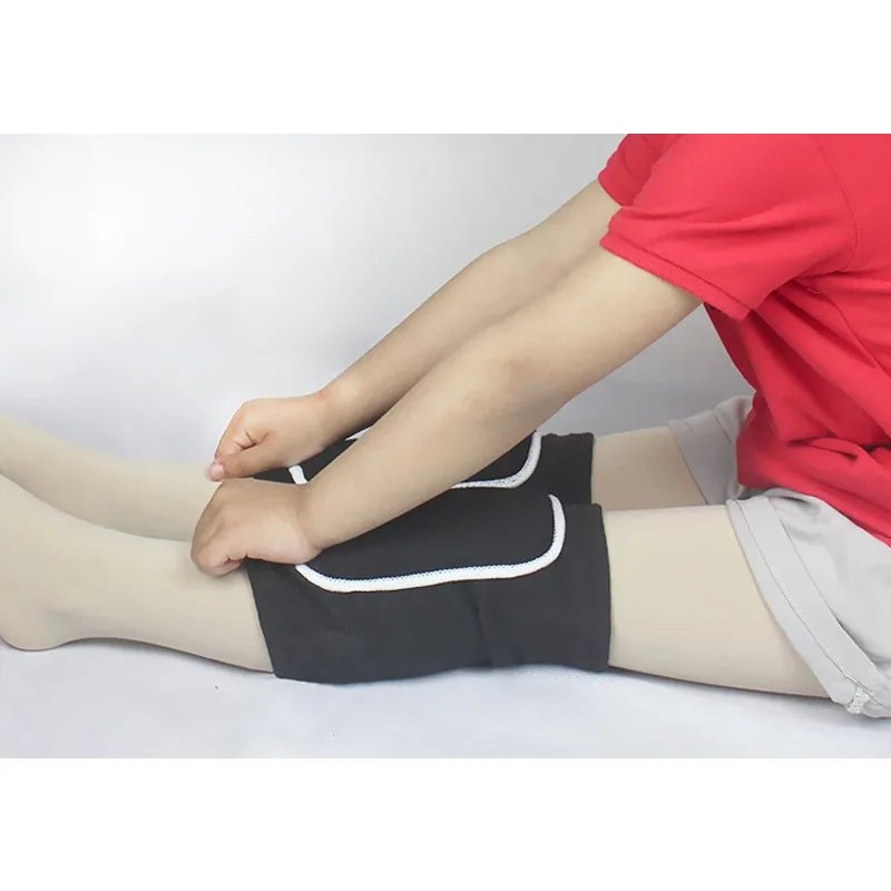 Rodilleras de compresión deportiva, Protector de rodilla elástico, soporte de esponja gruesa para baile, entrenamiento de voleibol