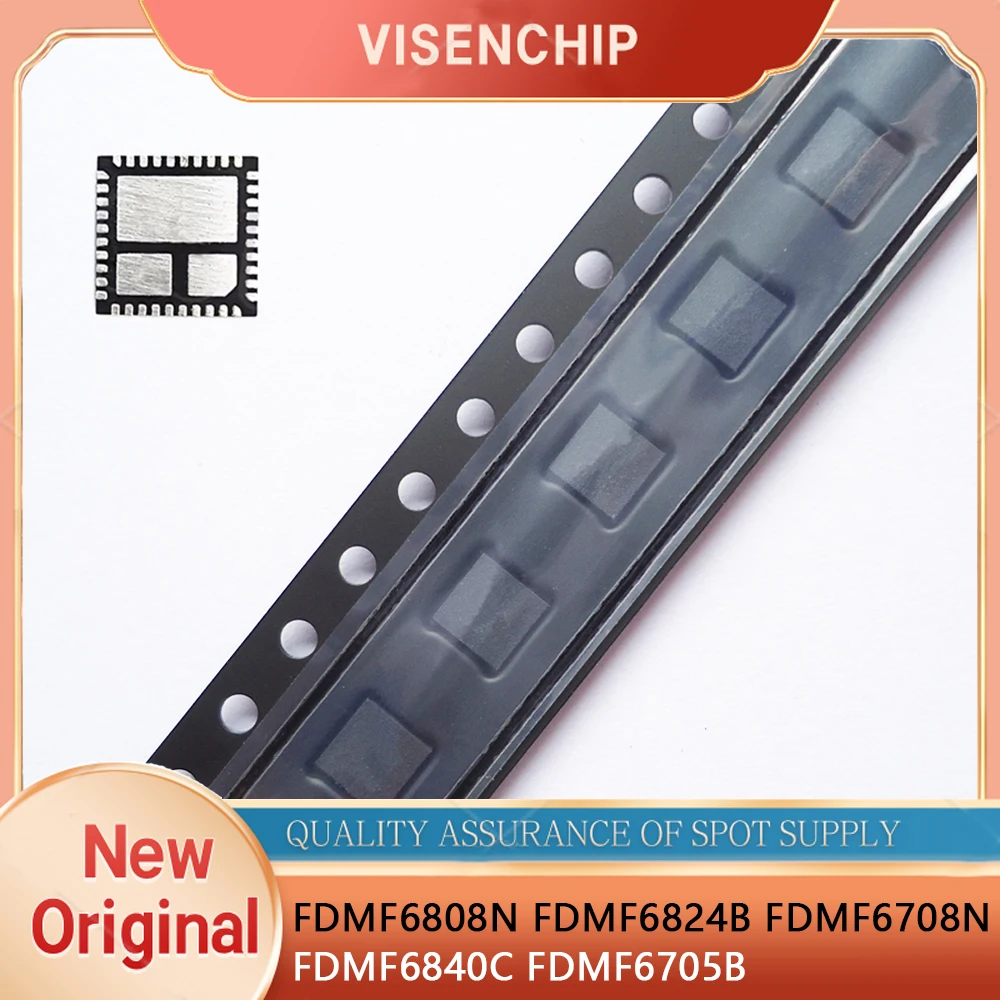 1piece New FDMF6808N FDMF6824B FDMF6840C FDMF6708N FDMF6705B FDMF 6808N 6824B 6708N 6840C 6705B QFN-40