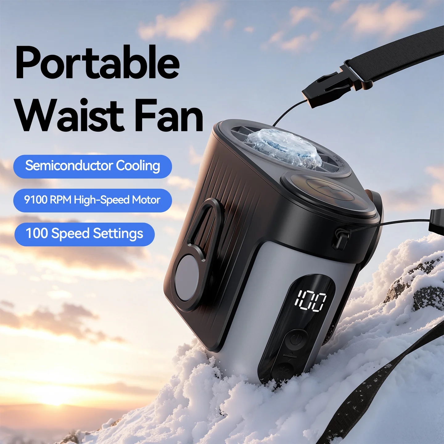portable-fan-waist-fan-outdoor-rechargeable-portable-fan-5000mah
