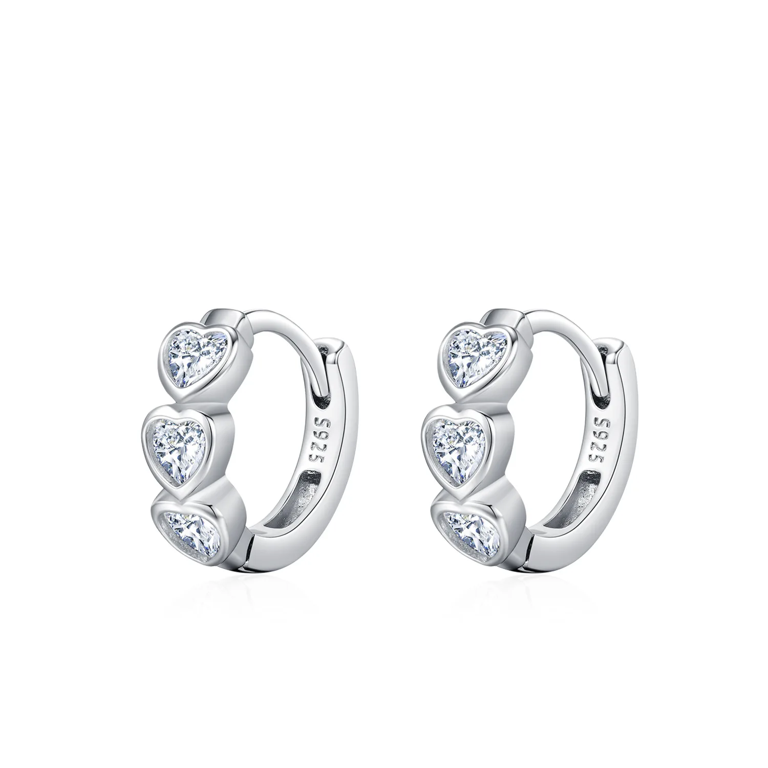 

Новые серьги из стерлингового серебра 925 пробы с муассанитом в форме сердца для женщин, изысканные ювелирные изделия для подруги, свадьбы, помолвки, модный подарок