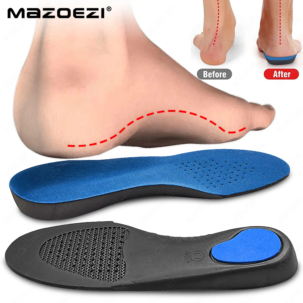 Professional Orthotic insoles EVA Adult Flat Foot Arch Support Orthopedic Insoles Shoe Cushion Insert feet Health Care foot Tool