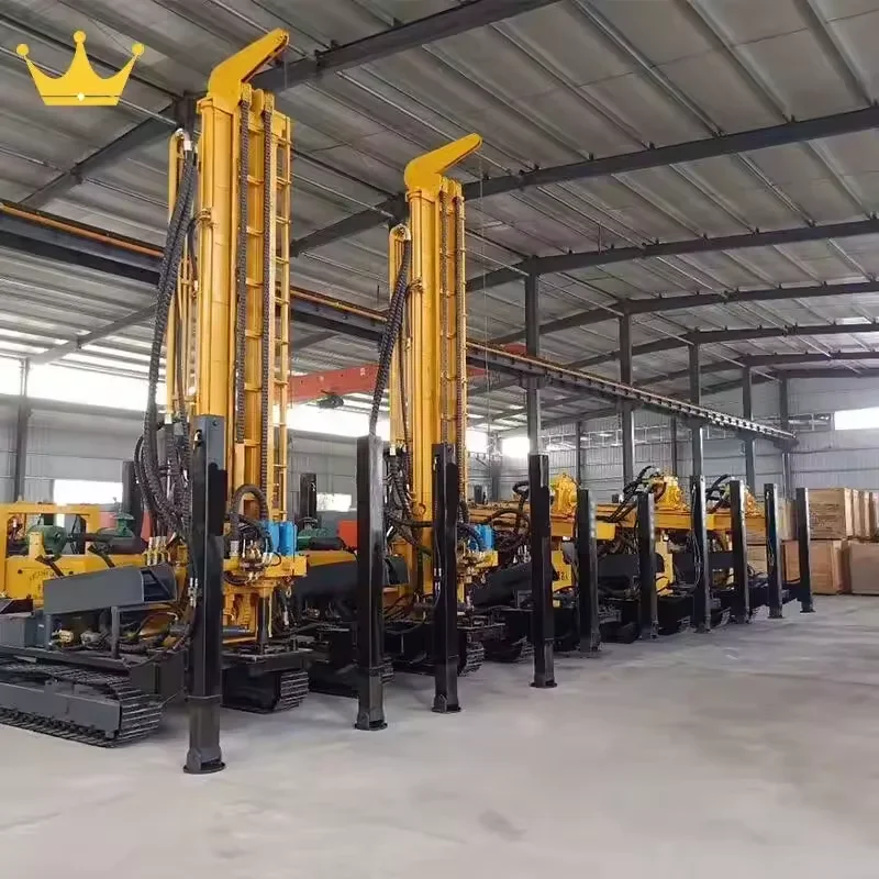 Hot Selling 300m Crawler Water Well Drilling Rig Machine Equipment -Suitable for Commercial Water Extraction