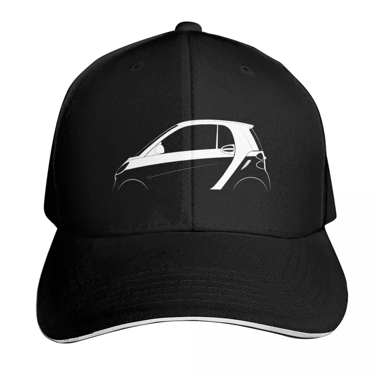 New smart fortwo (W451) Silhouette Baseball Cap Hip Hop Military Tactical Cap Icon Uv Protection Solar Hat Hats For Women Men's