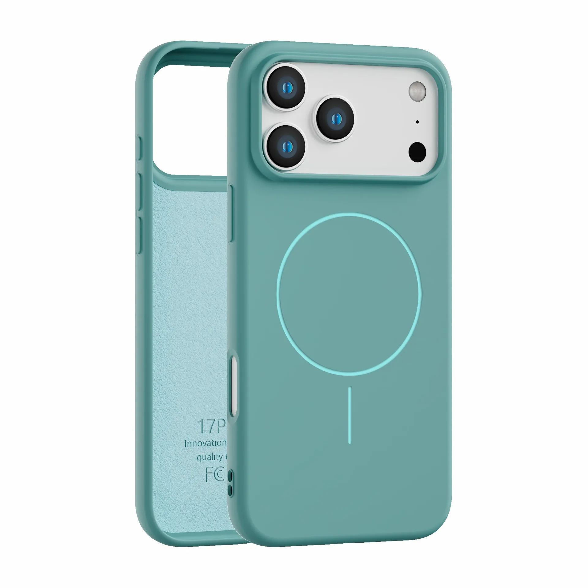 Funda de teléfono magnética de goma de silicona líquida oficial para Apple IPhone17Pro Max 17Air 16 15, funda protectora para cargador inalámbrico