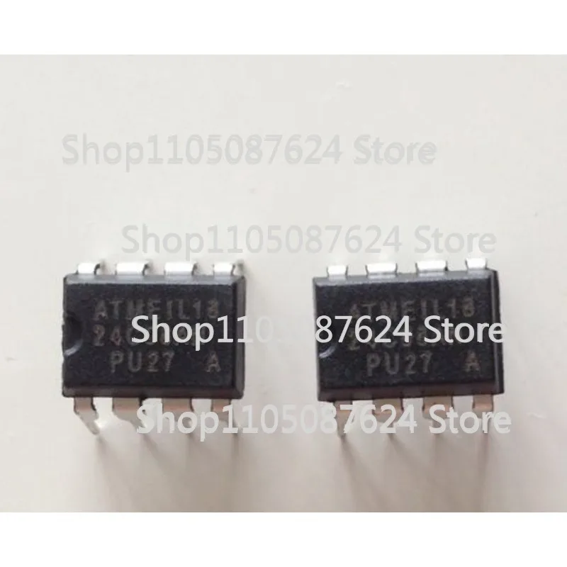 MM   Stock 50pcs AT24C08A-10PU-2.7 DIP-8 PU27 24C08 2-Wire Serial EEPROM