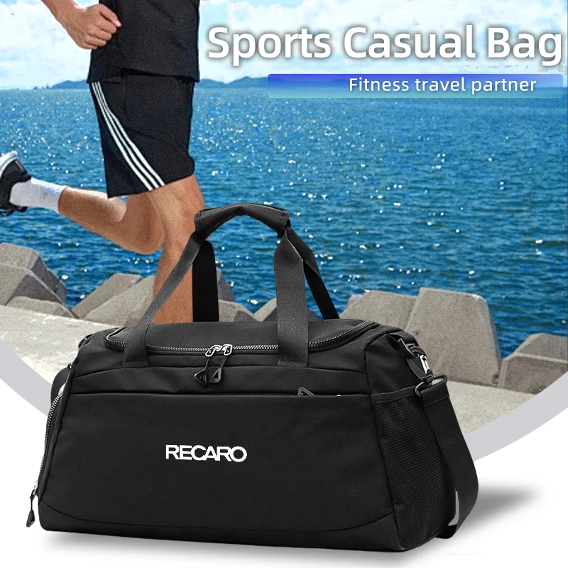 Car Oxford Waterproof Travel Bags Large Capacity Duffle Fitness Bag Gym Bag Large Capacity For Recaro Racing Auto Accessories