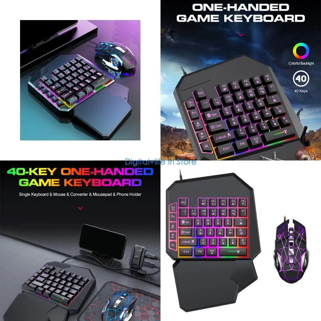 e06d-usb-コード-rgb-照光式ゲーミングキーボード片手人間工学的手首サポートメカニカルキー-40key