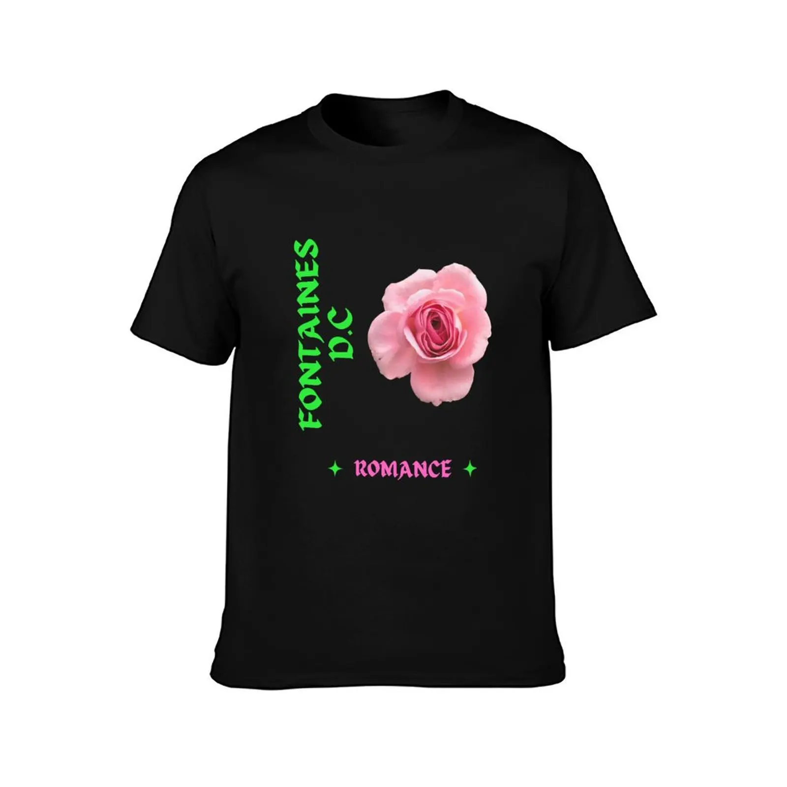 Fontaines Romance Rose T-Shirt Work Duty Casual T-Shirt
