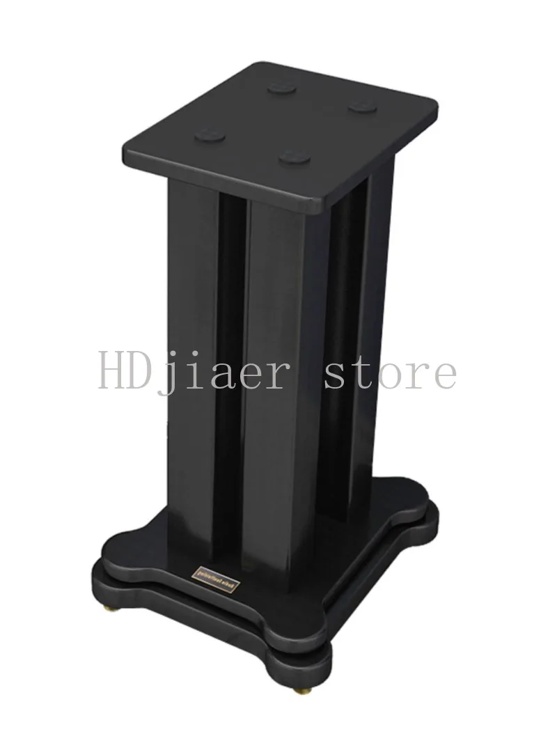 

2PCS Professional Speaker Tripod Audio Stand Bookshelf Desktop Tray Satellite Box Metal Wooden Surrounding Floor Stand