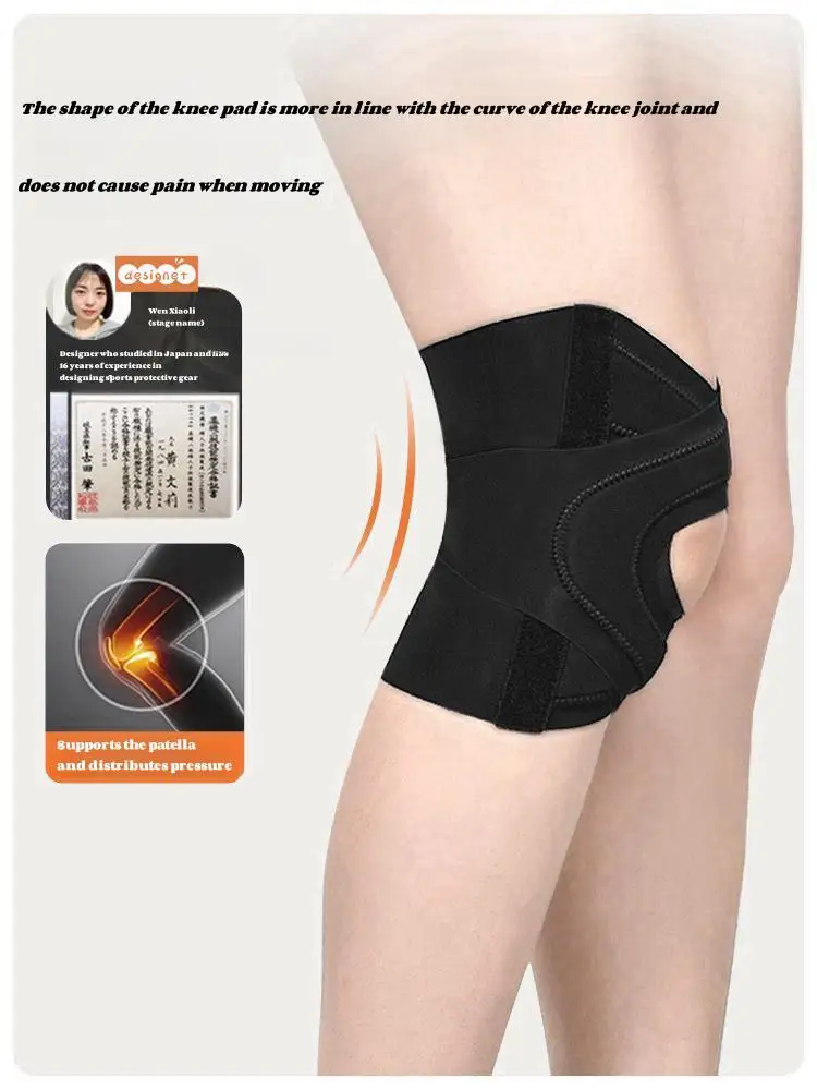 Patella Knee Strap Sports Kneepad Men Women Pressurized Elastic Knee Pads for Jumpers Knee, Running, Tennis Osgood Schlatter