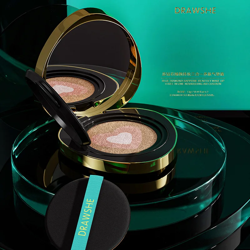 processamento-oem-da-base-em-creme-de-tres-cores-jiuxi-corretivo-de-fixacao-natural-po-que-nao-acumula-blue-diamond-emerald-cushion