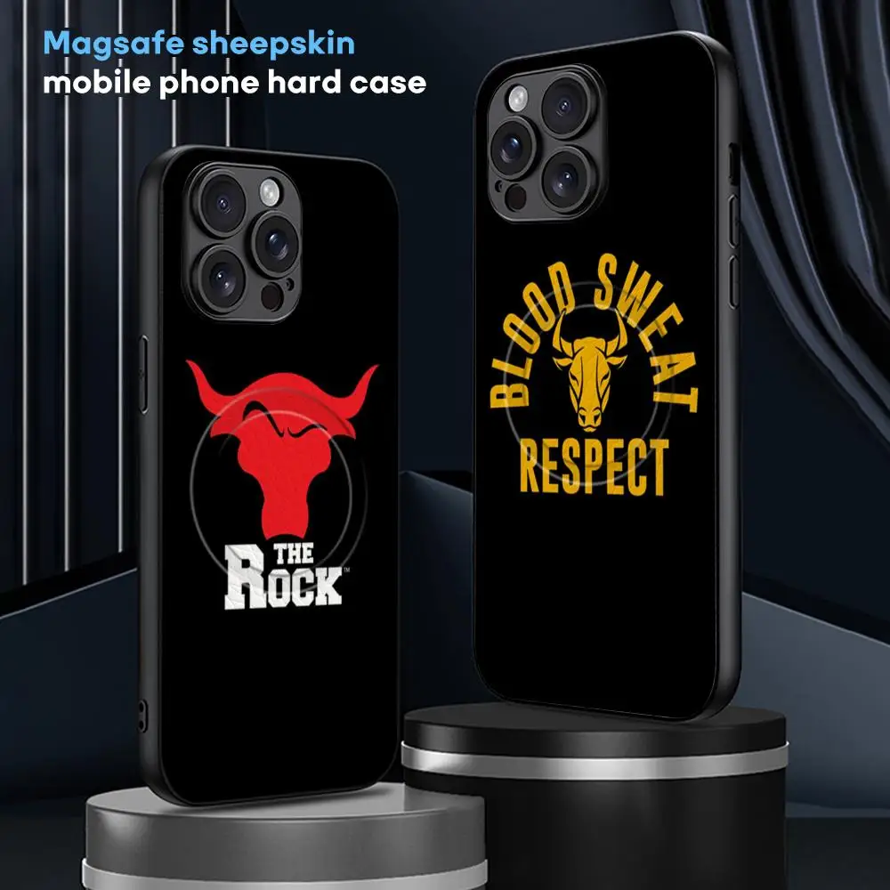 Trendy sports Projects Rocks Phone Case For iPhone 16 15 14 13 12 11 Plus Pro Max  High-end Luxury Magsafe Sheepskin