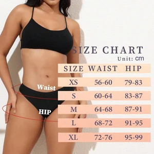 سراويل داخلية غير ملحومة من حرير الجليد للنساء ، سراويل داخلية على الخصر على شكل حرف V ، سلسلة G قابلة للتنفس ، منخفضة الارتفاع ، 10 ألوان أحادية اللون ، 3 قطع أفضل 6 مبيعات امرأة جميلة في خيط تنظيف الأسنان - No4