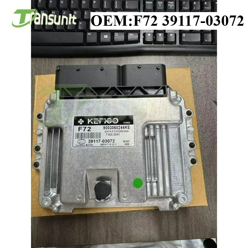 

Brand new F72 ECU 39117-03072 Fits foy Hunydai Kia Engine Computer Board Electronic Control Unit MEG17.9.12.1 39117 03072 ECM