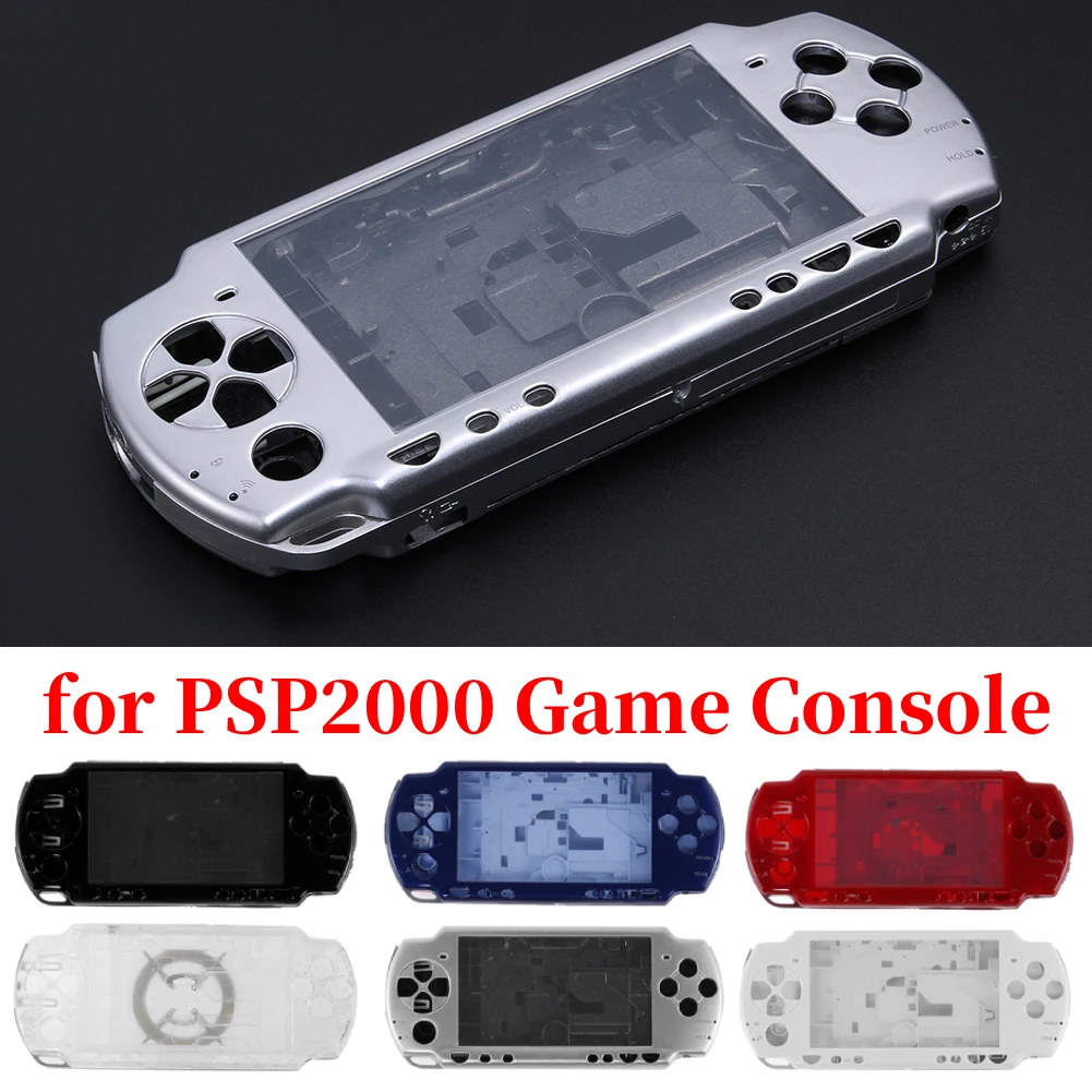 

Полный чехол для профессиональной защиты корпуса с заменой комплекта кнопок для игровой консоли PSP2000, аксессуары