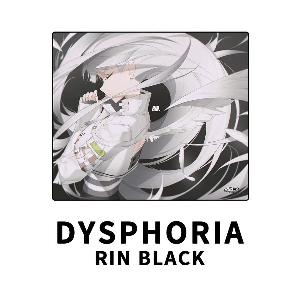 PANPAD DYSPHORIA RIN glass mouse pad Gorilla Glass, Special