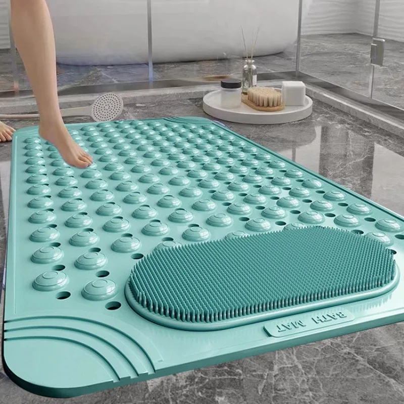 

Home Bathroom Anti-slip Toilet Anti-slip Mat Bath Toilet Floor Mat Bathroom Anti-fall Mat Bathtub Massage Mat