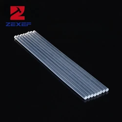 ZEXEF 7mmx200mm/11mmx200mm Clear Transparent Glue Stick Craft Hand Repair Tool Hot Melt Glue Sticks For Glue Gun DIY Art Alloy