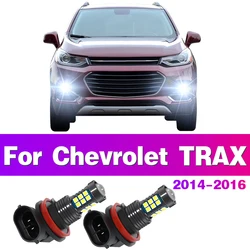 LED Car Front Fog Light Lamps Bulb For Chevrolet TRAX 2014 2015 2016 Auto Accessory