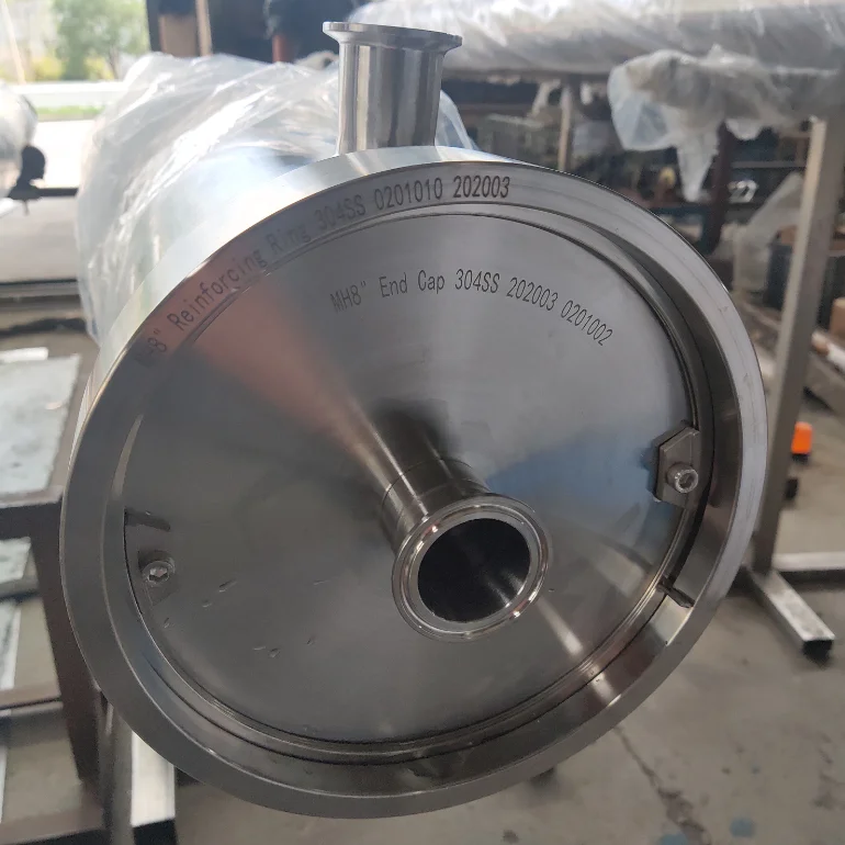 Stainless Steel 2205 2507 904L 316L SUS304 Material 8040 8080 80160 RO Membrane Vessels on Water Plant