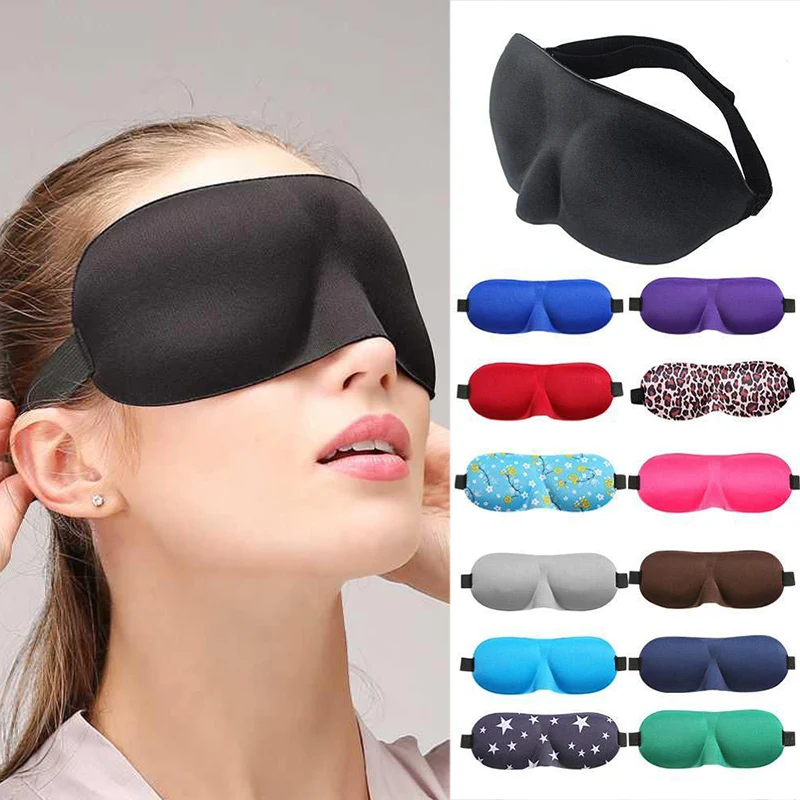 

Sleeping Mask For Eyes 3D Eye Patches Travel Blindfold Nap Eye Masks Block Eye Patches Sleep Shade Aid Eyepatch For Women Men