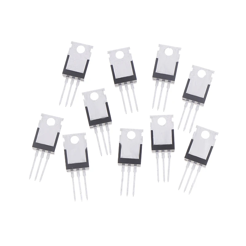 10PCS DIY Accessories New Black IRFZ44N IRFZ44 Power MOSFET Direct Insertion TO-220 Transistors