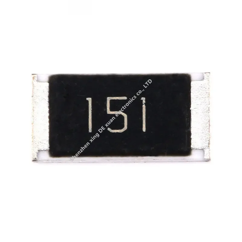 Kit de Resistor de Chip DIY, 2512, 1W, 150 ohm, 150R, SMD, 151, 5%, 50 Pcs