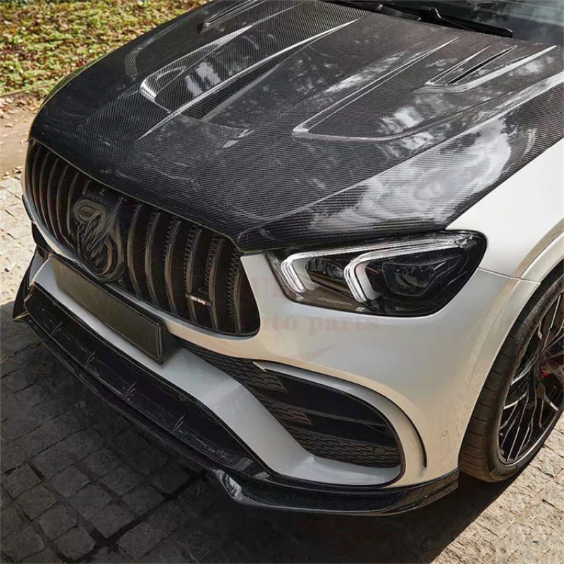 

Для Mercedes-Benz GLE Coupe C167 W167 GLE53 GLE63: Обновленный капот двигателя LD Style из углеродного волокна