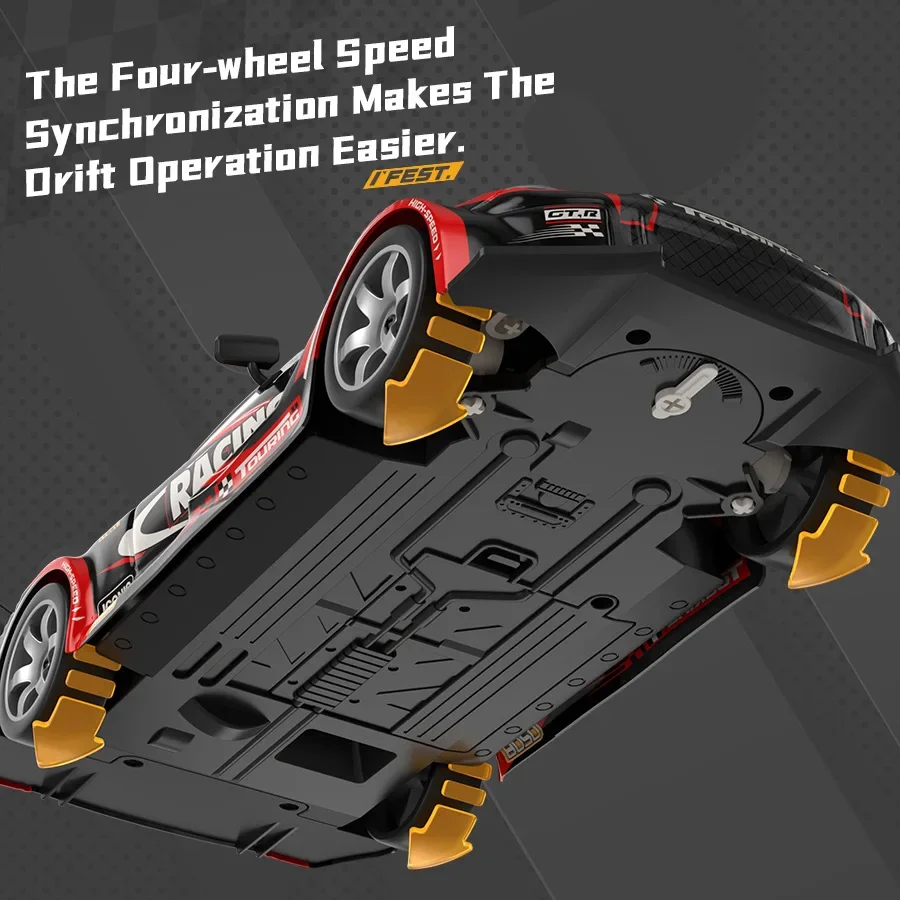 

1/16 High Speed Rc Drift Vehicle Cars Dual Mode 4Wd Remote Control Racing Car Competition Race Car Boys Toy Replaceable Tire