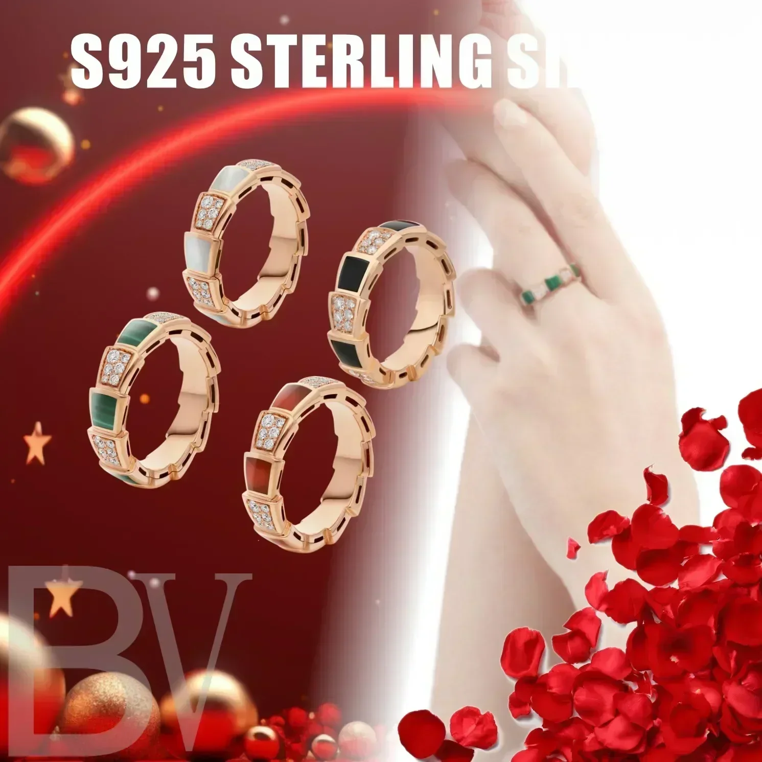 

Original Sterling Silver 925 Ring, Luxury Women's Brand, Party & Anniversary Jewelry