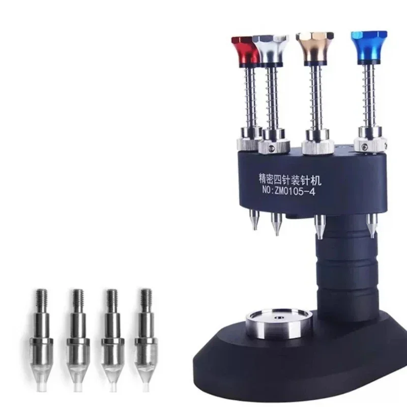 Precise Watch Hands Installing Tool 4 Automatic Steel Spring Pressing Runner Needle Fitting Tool For Watchmakers