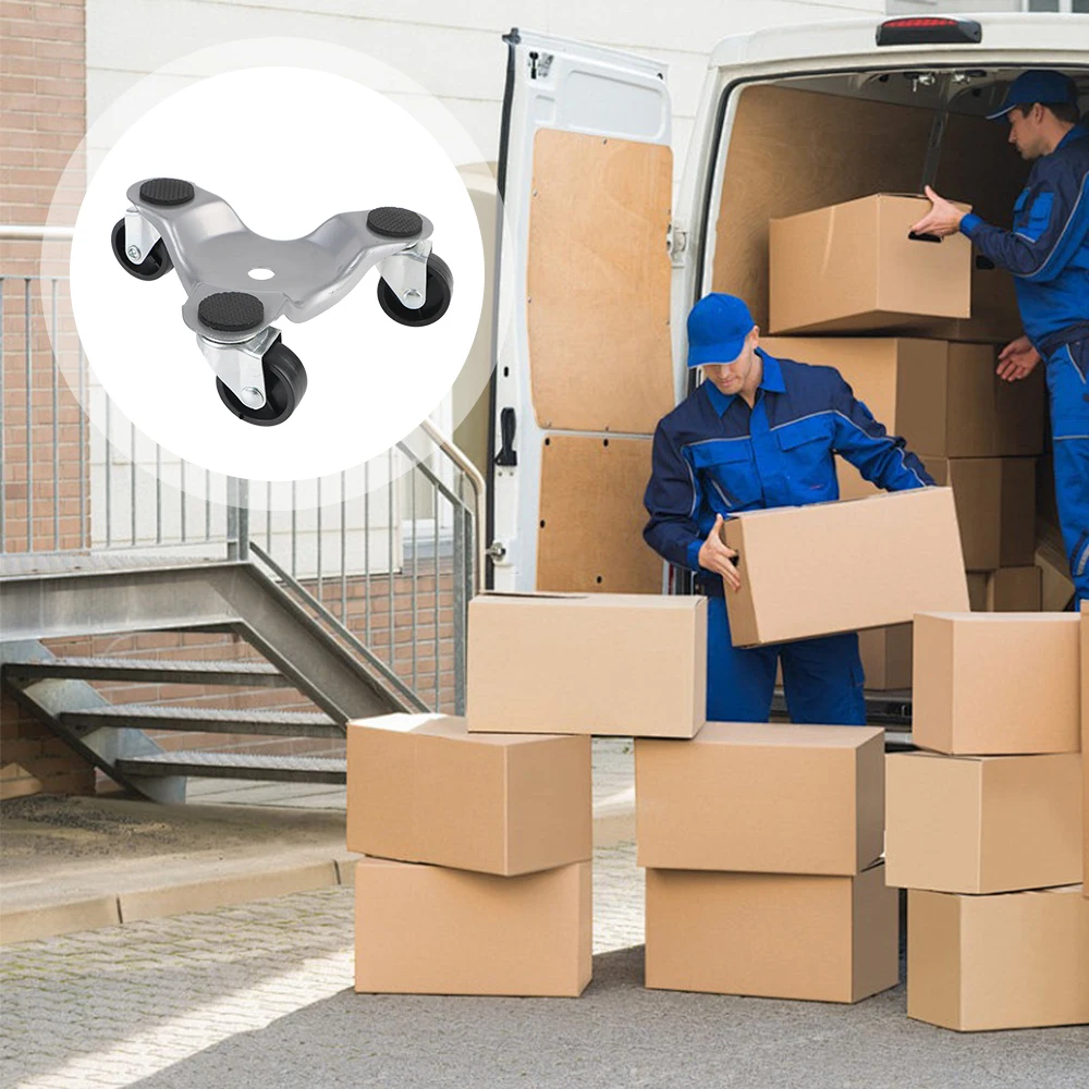 Mover Wheel Moving Dolly Mover Dolly triangular iron heavy object mover Furniture 3 Wheels for Cabinet Moving Furniture