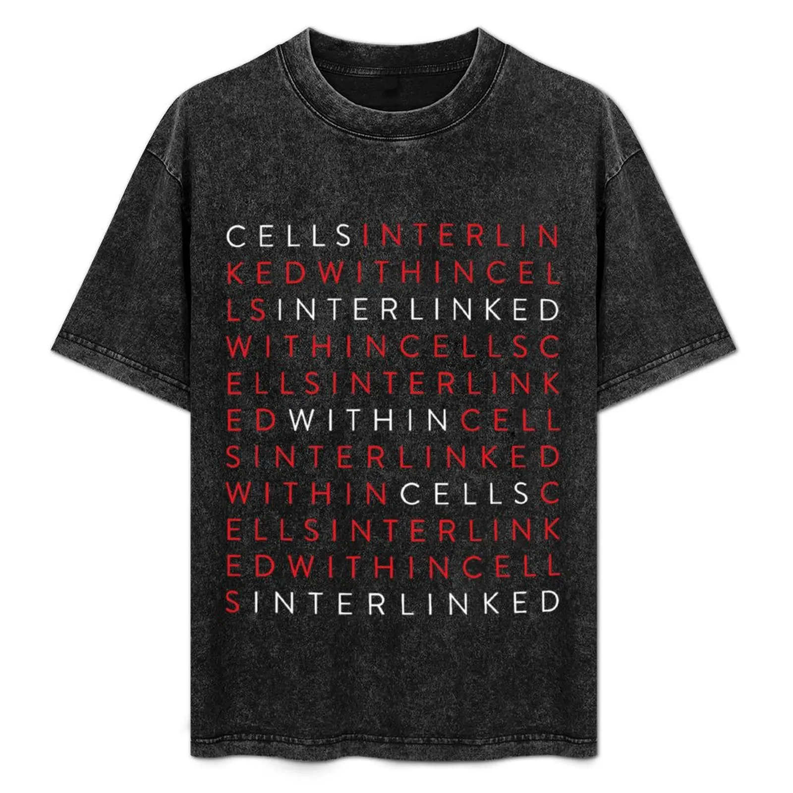 

Replicant Interlinked Cells Baseline T-Shirt Cool Feeling Summer Tee Shirt