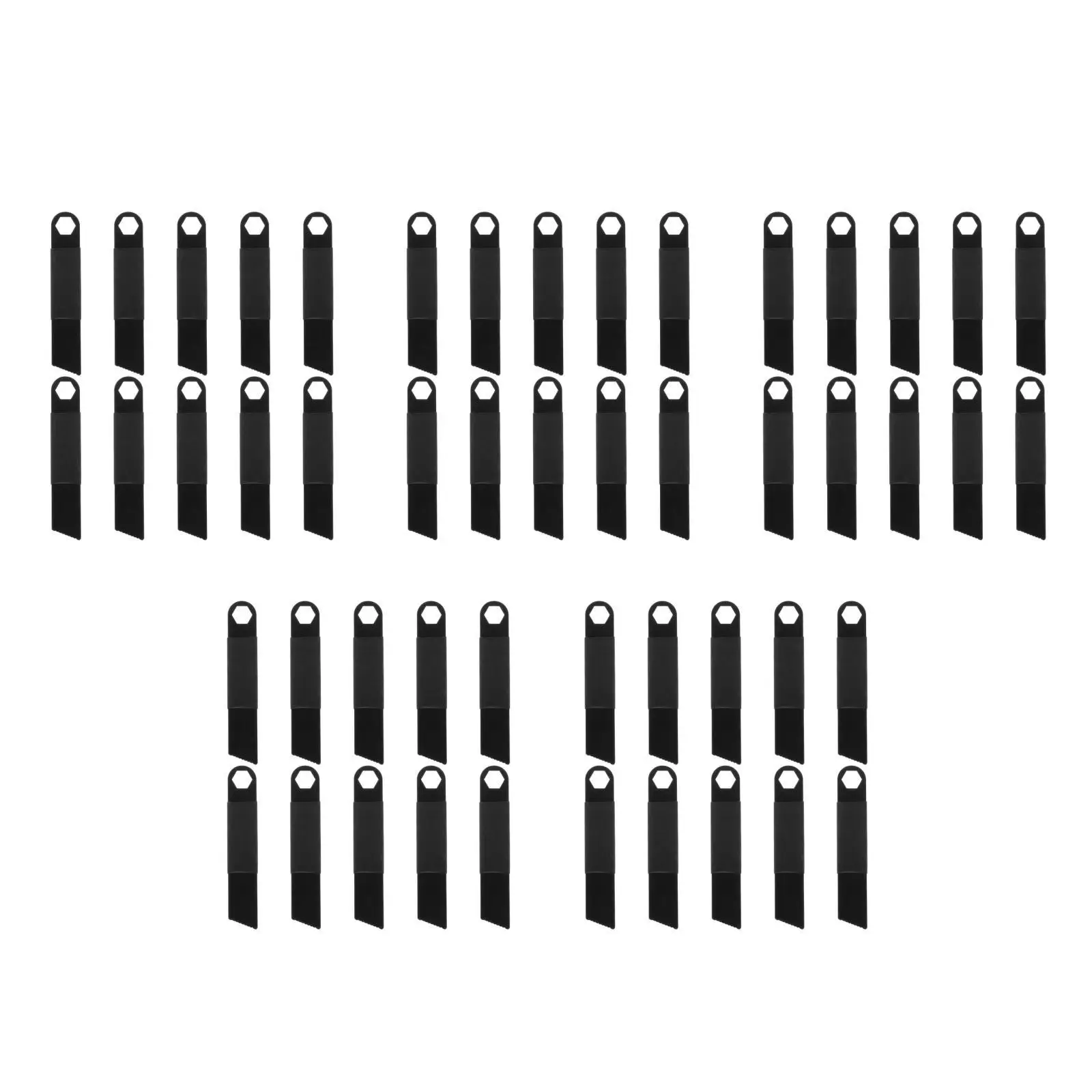 

5pcs 5 Pieces Fire Starters for Campfires Camping Supplies Survival Rod Scraper Tool