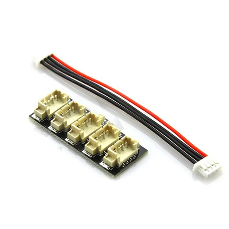 1Set I2C Hub Expansion Board 1-to-4 Splitter Moudule 4-Way Distribution Extend Adapter for Pixhawk/PX4/APM Flight Controller