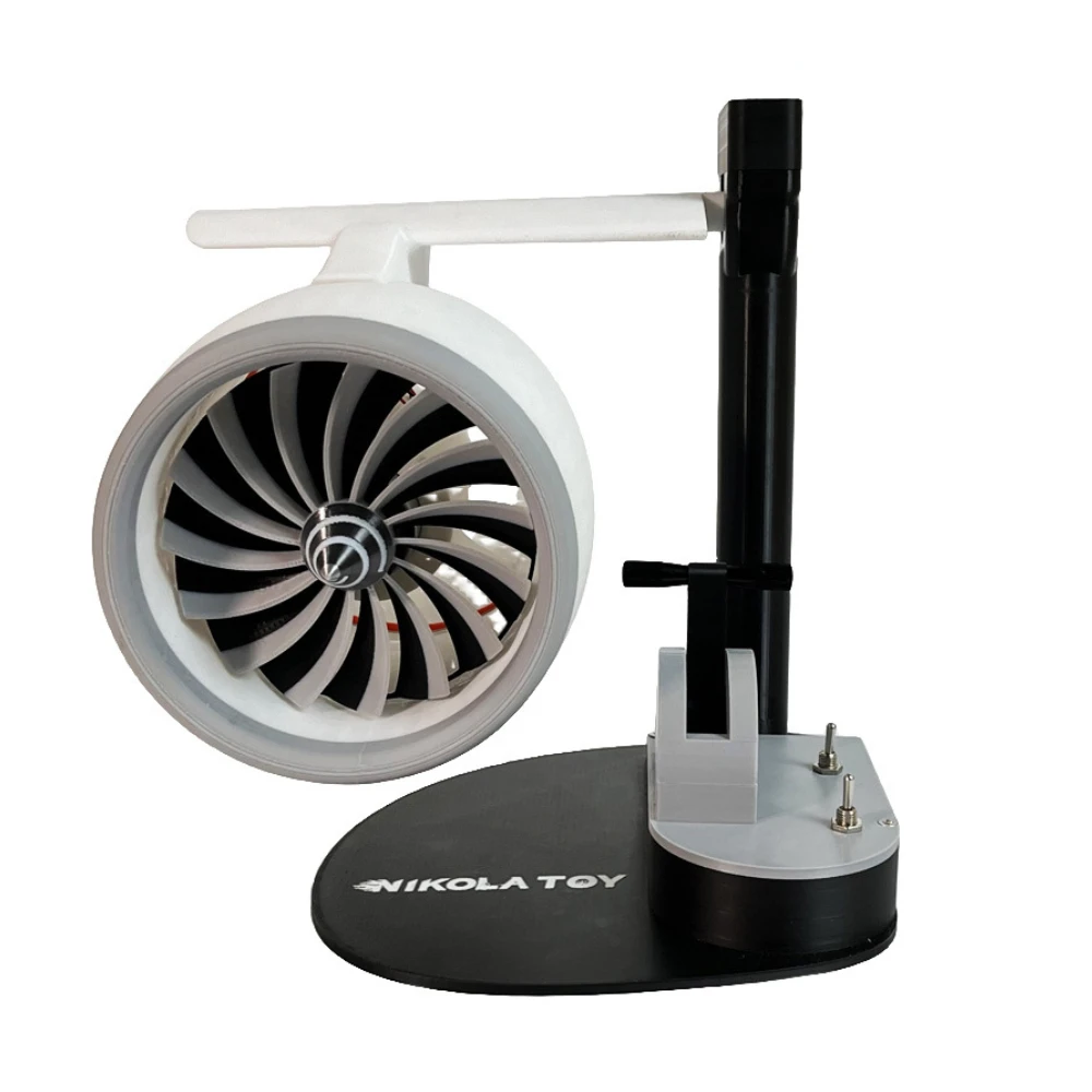Fan USB Turbofan Engine Model NIKOLATOY Upgraded Desktop Creative Styling JetFan Toy Includes An Ultrasonic Atomization Device