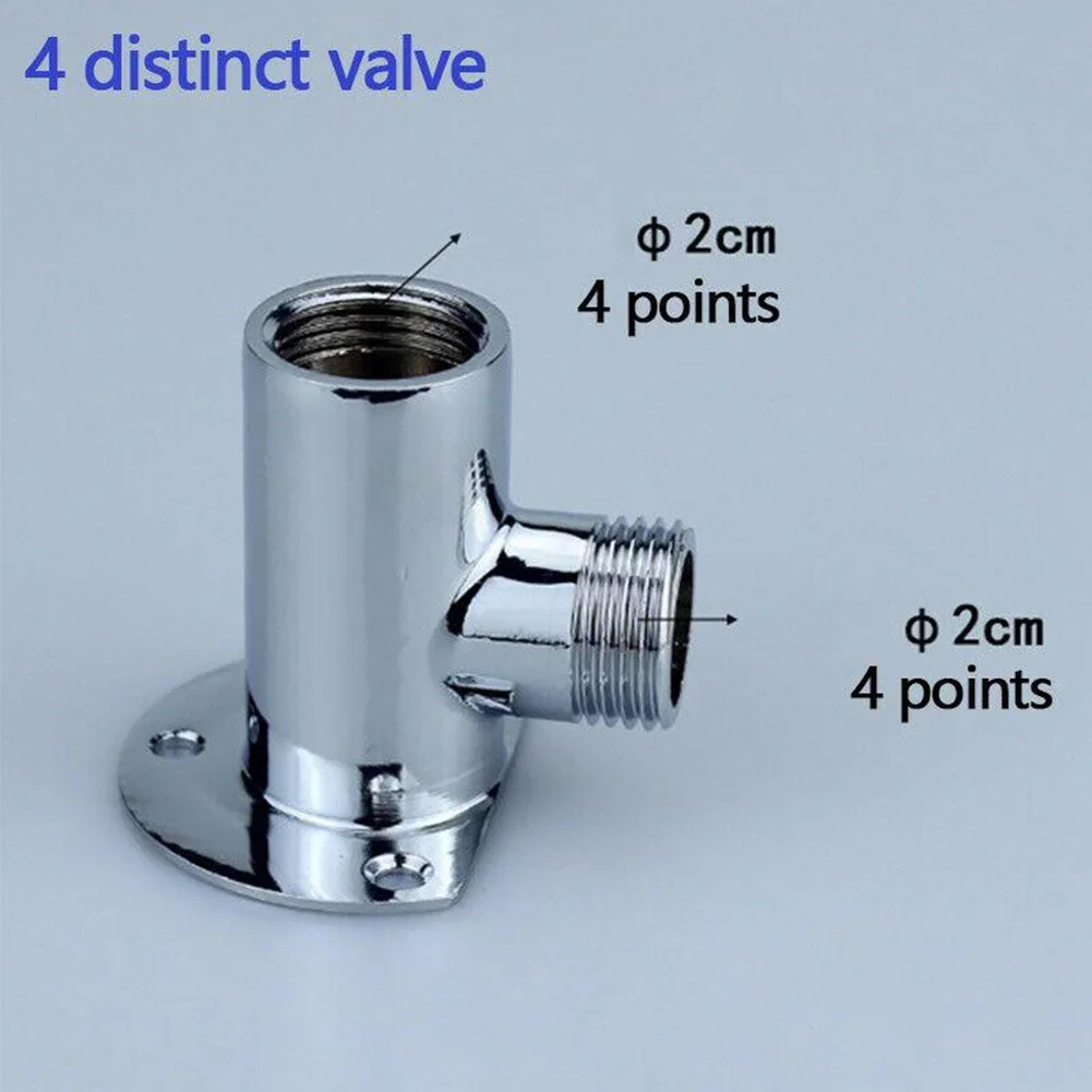 1Pc Universal Shower Arm Extension Joint Stainless Steel Wall Mounted Shower Head Arm Bathroom Accessories Fit Most Shower Heads