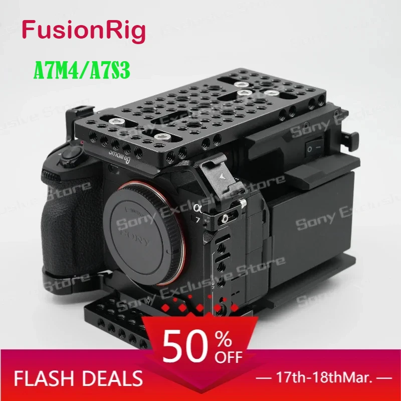 For Sony A7M4/A7S3 Rabbit Cage Expansion Module Cineback