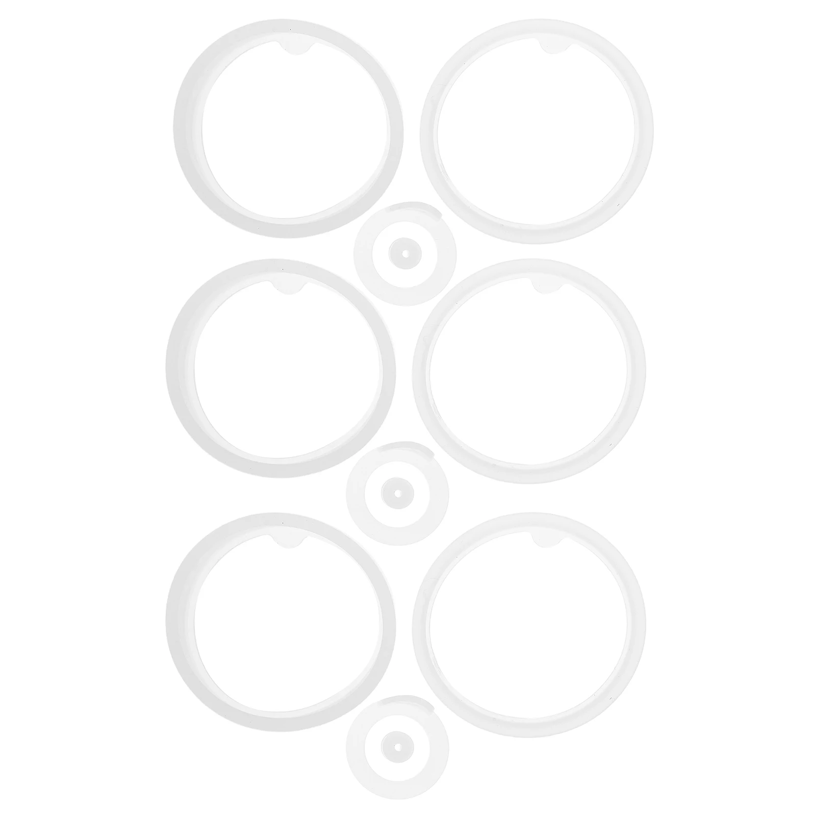 

1 set 1 Set Water Sealing Silicone Leak-Proof Gasket Replacement Elastic Seal For Insulated Cup Container Reusable Round Gasket