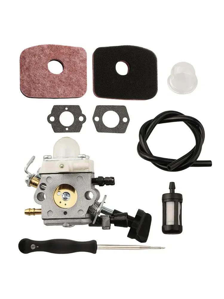 Carburetor for Stihl BR200 Backpack Blower Replace 4241-120-0625 C1M-S219 with Air Filter Tune Up Kit Leaf Blower Three Fuel