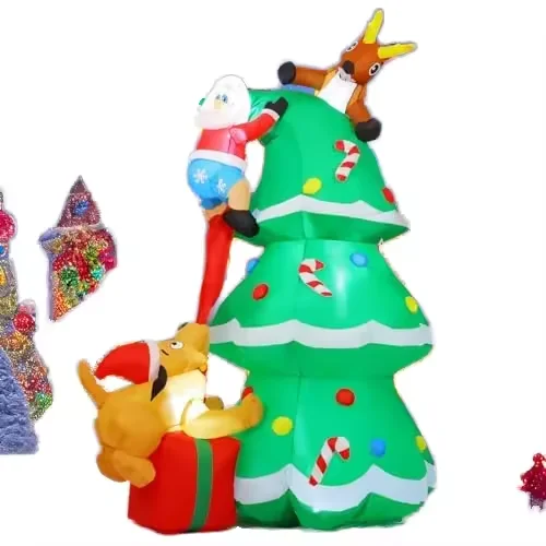 7.3ft Christmas Inflatables Trees Outdoor Decorations Wholesale Christmas Decorations