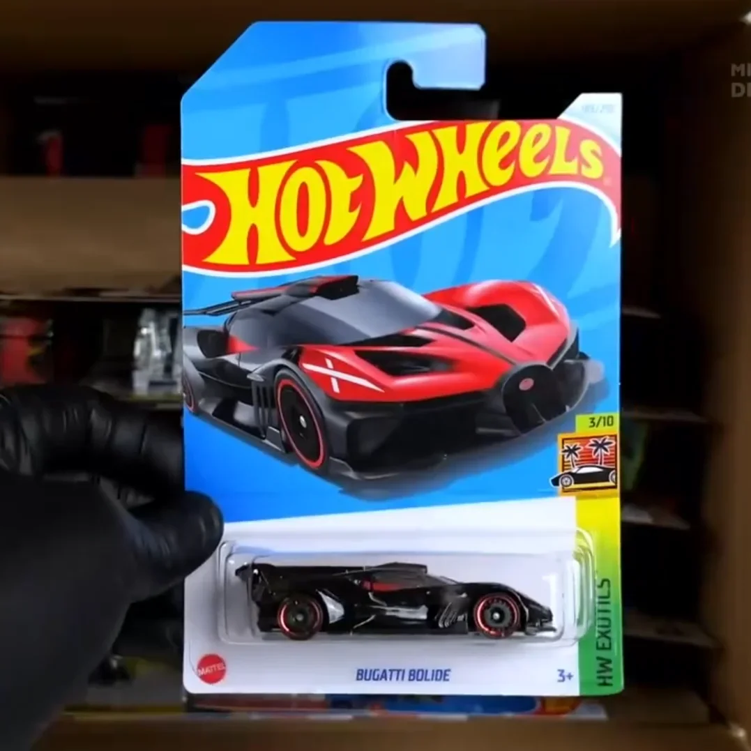 Hot Wheels Mainline Series Worldwide Basic Car 1/64 2024 Wave 17 Q Case Vw T3 Custom Bugatti Bolide Collectible Model Car Toys