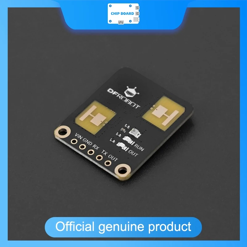 DFRobot C4002 24GHz mmWave Radar Sensor Module, Human Presence Detection, Motion Sensing, Smart Detection Device