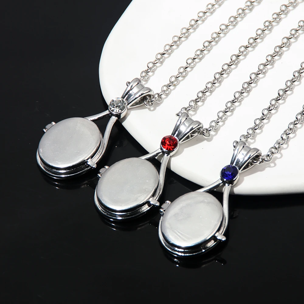 TV Show H2O Just Add Water Cosplay Necklace Mermaid Locket Pendant Necklace for Women Men Choker Jewelry Gift