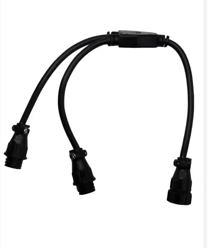 كابل Y مشترك مزدوج مقاس 20 سم AIS Pilot Plug Splitter - ملحقات بحرية
