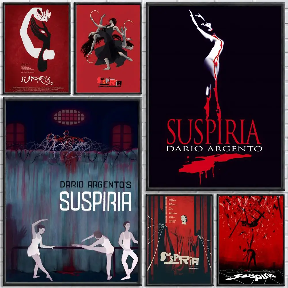 Movie Suspiria Poster Print Wall Art Pictures Canvas Painting Living Room Bedroom Home Decor