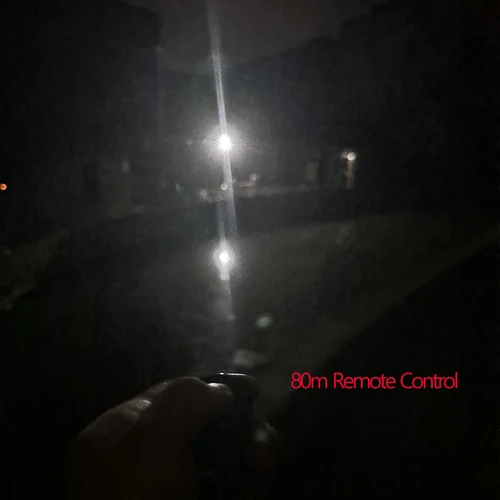 Imagen 2 del producto Luces estroboscópicas M6 para coche, motocicleta, Flash Led, lámpara de advertencia anticolisión, Control remoto inalámbrico impermeable para coche y bicicleta