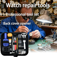 147pcs Watch Repair Tools Kit Watchmaker Case Remover Opener Set Professional Clock Repair Tool Set for Watch Repair