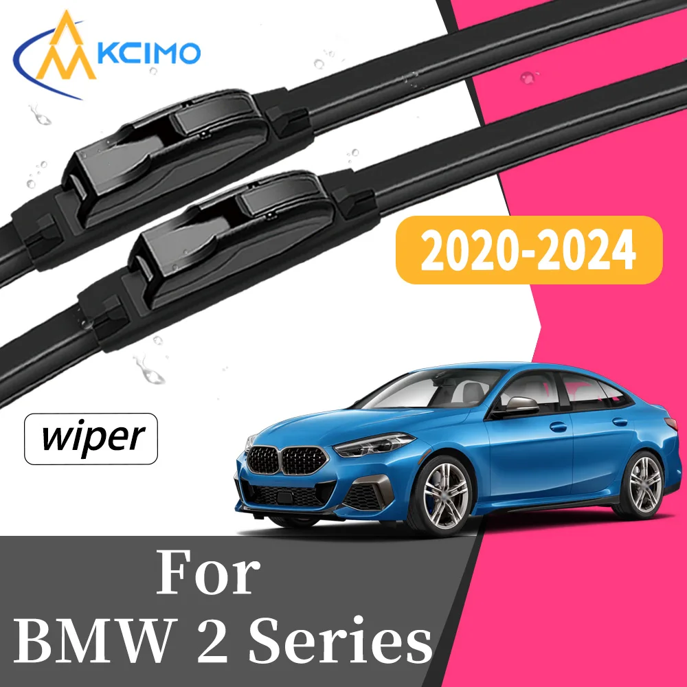 

Easy Install 2Pcs Front Windscreen Wiper Blades For BMW 2 Series 2020-2024 Car Windshield Wiper Replacement Accessory